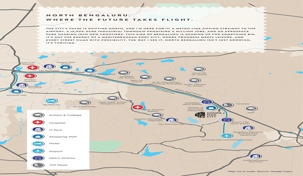 Godrej MSR City Location Map