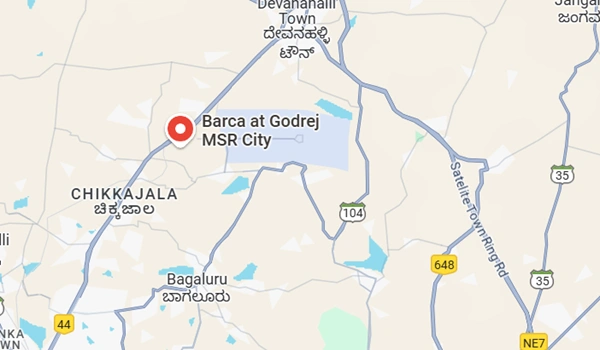 Barca at Godrej MSR City