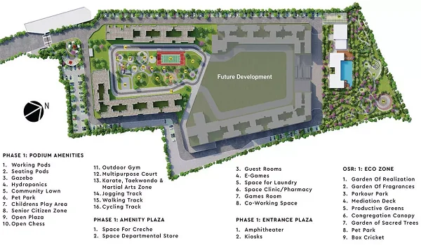 Elevate at Godrej Splendour Master Plan