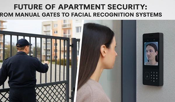 Future of Apartment Security: From Manual Gates to Facial Recognition Systems Modern apartment security evolution from manual gates to AI facial recognition systems for safer living