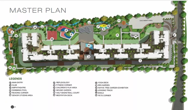Godrej Aqua Master Plan
