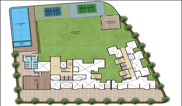 Godrej Five Gardens Master Plan