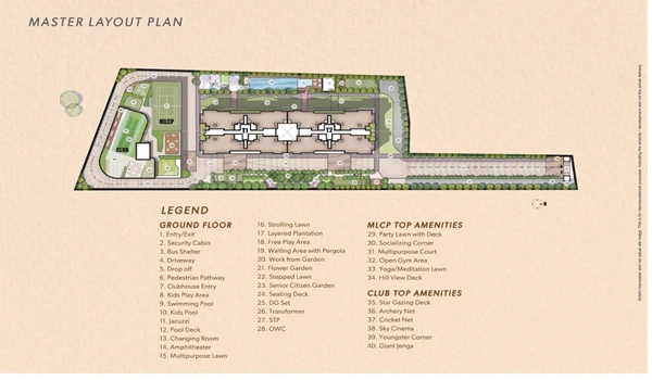 Godrej Hillside Master Plan
