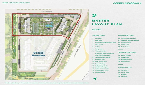 Godrej Meadows Master Plan