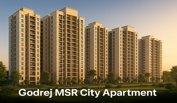 Godrej MSR City Apartment Godrej MSR City Apartment complex with modern towers
