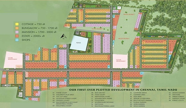 Godrej Sunrise Estate Master Plan