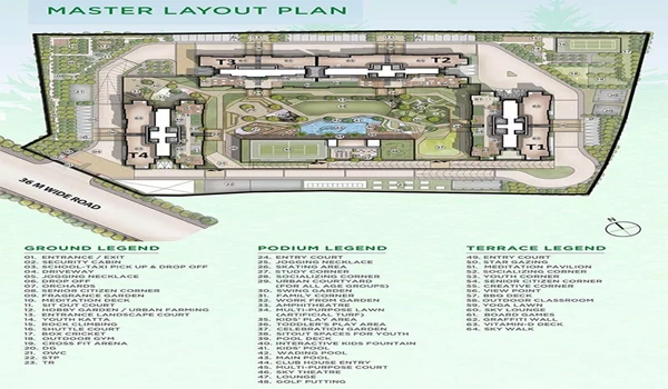 Godrej Woodsville Master Plan