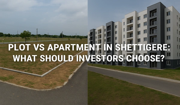 Plot vs Apartment in Shettigere: What Should Investors Choose?