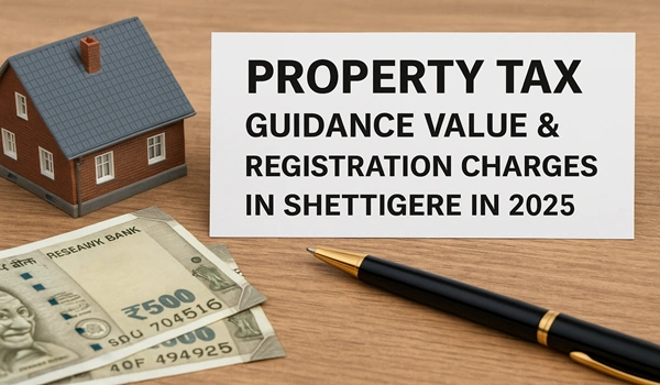 Property tax, guidance value, and registration charges in Shettigere, Bangalore – 2025 update