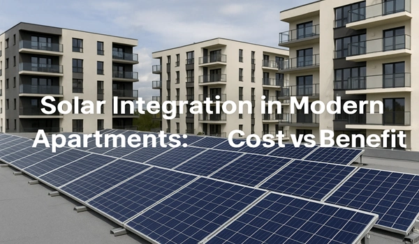 Solar Integration in Modern Apartments: Cost vs Benefit