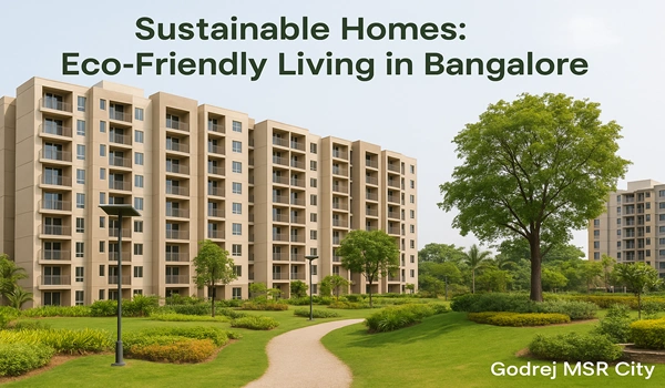Sustainable Homes: Eco-Friendly Living in Bangalore