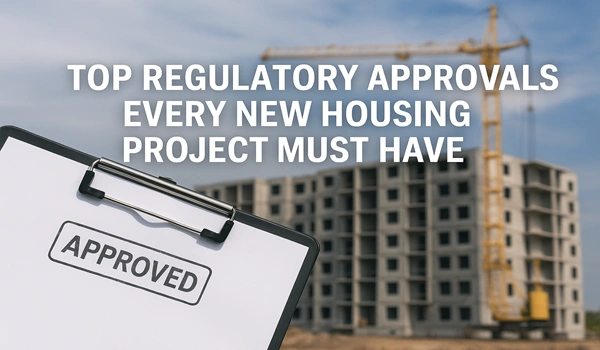 Top Regulatory Approvals Every New Housing Project Must Have Essential regulatory approvals required for every new housing project in India in 2025